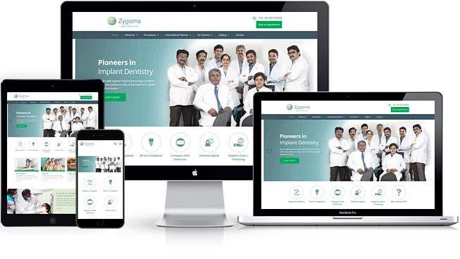 Healthcare & Hospital Websites