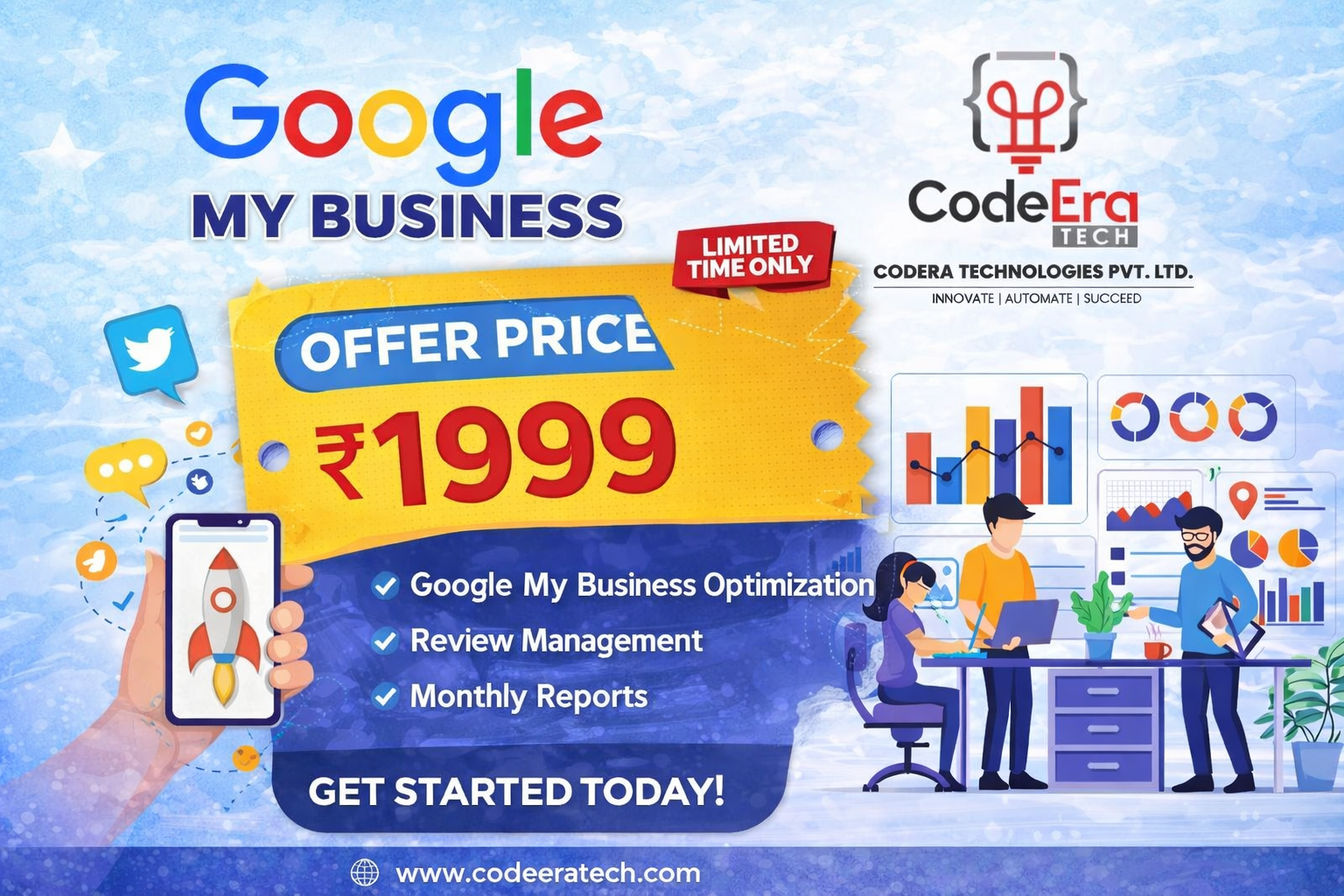 Get an Offer Like Never Before — Get Online & Get Customers